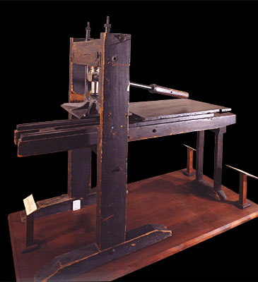 Model Printing Press